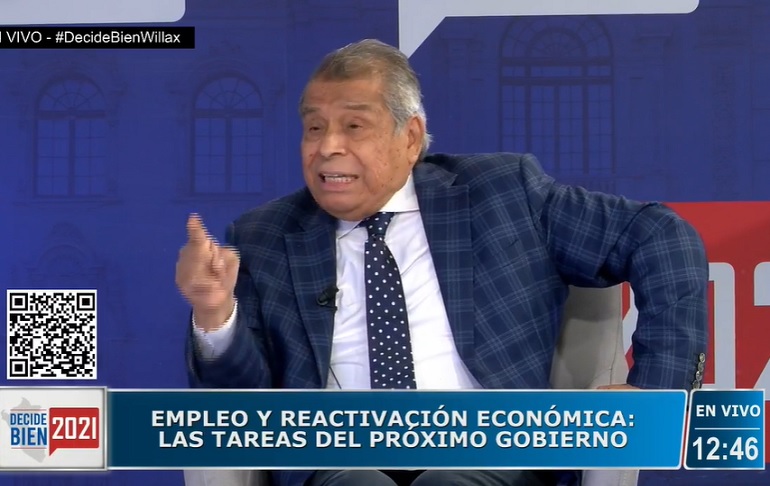 Ricardo Márquez Flores: "Hoy tenemos 70 plantas de oxígeno pagadas"