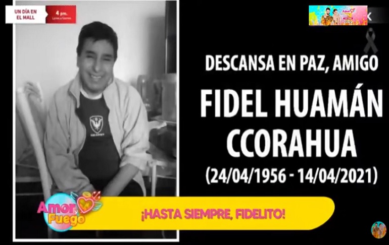 Rodrigo González y Gigi Mitre se quiebran al anunciar el fallecimiento de don Fidel por COVID-19