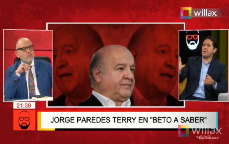 Portada: Jorge Paredes Terry: Hernando de Soto no conviertas a Pedro Castillo en Ollanta Humala