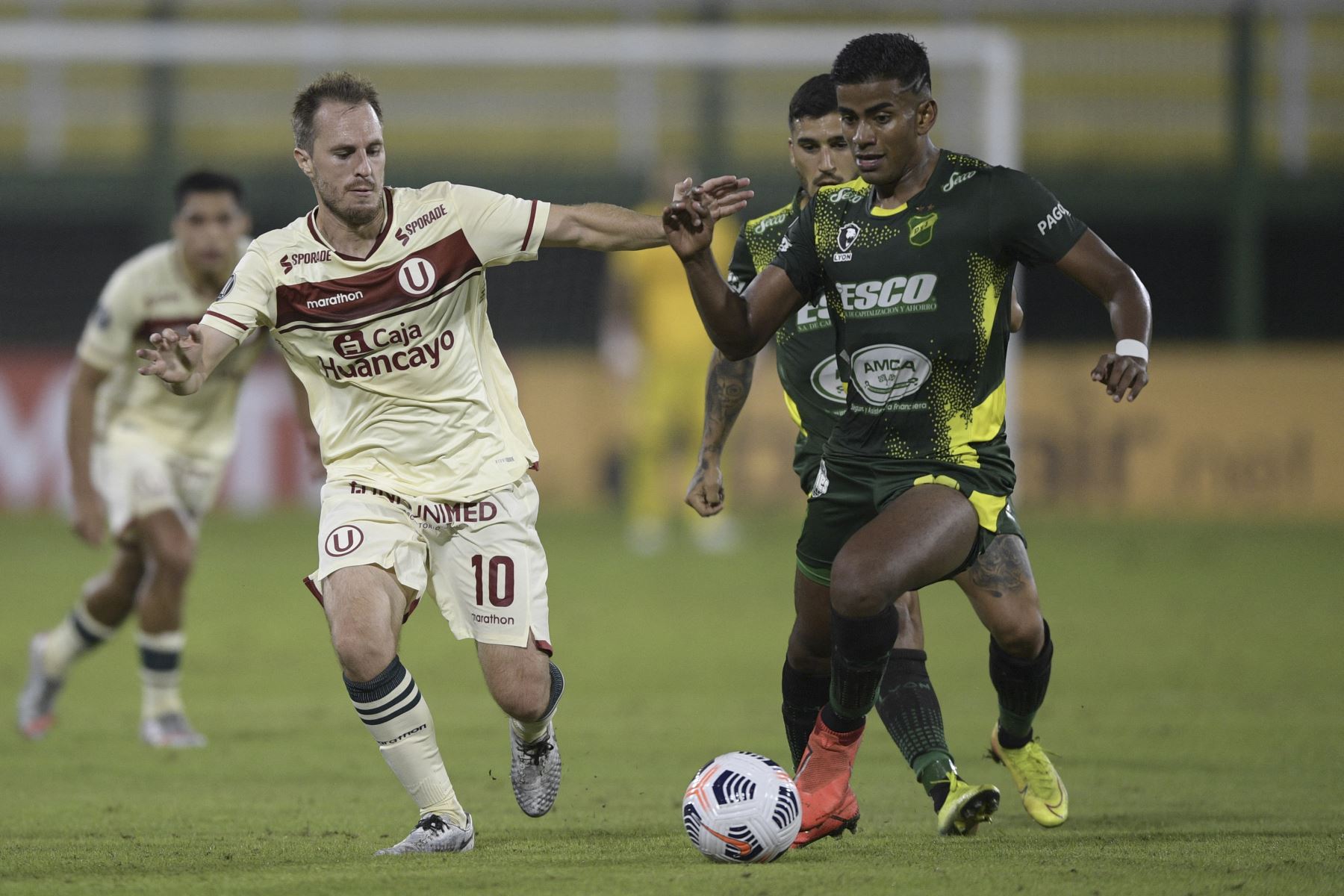 Universitario cayó 3-0 ante Defensa y Justicia por la Copa Libertadores