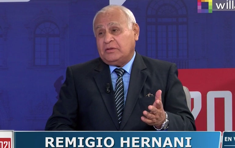 Remigio Hernani: ¿Para qué se les paga entre 15 y 20 mil soles a los funcionarios de la ONPE?