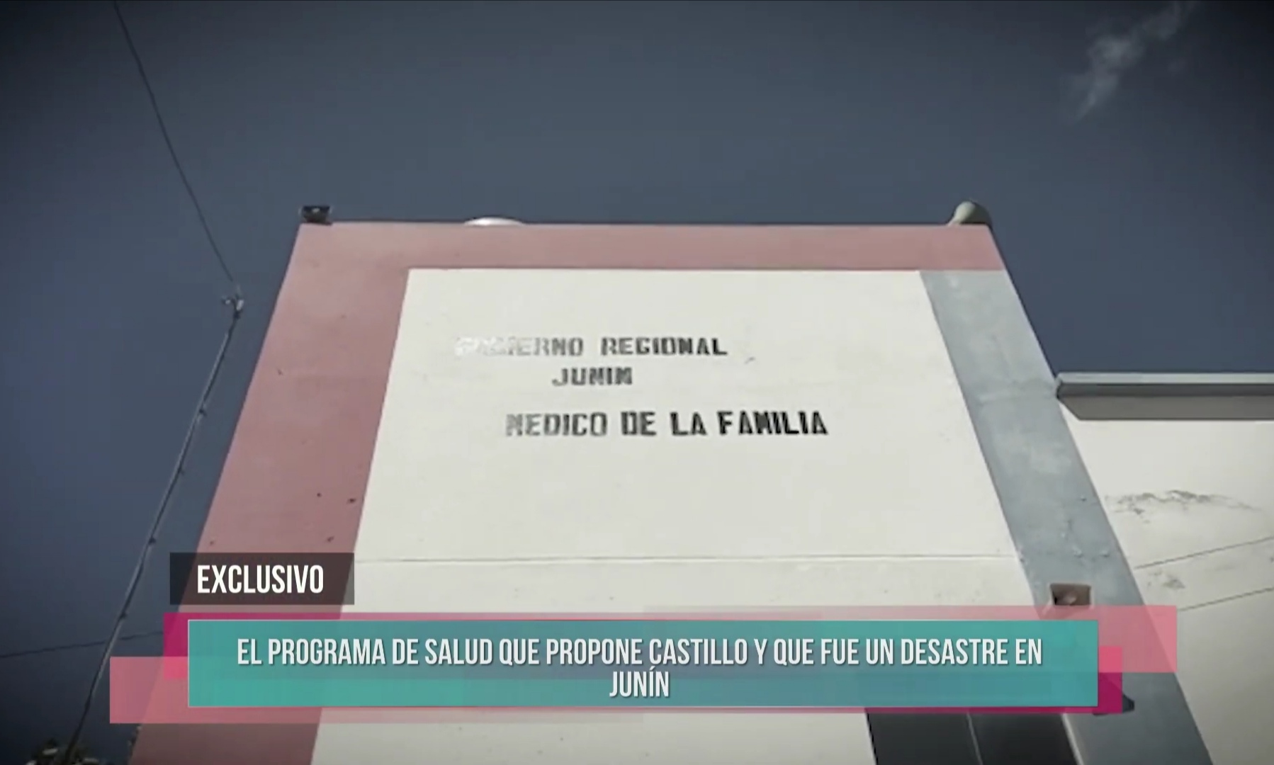Portada: Milagros Leiva Entrevista: El programa de salud que propone Castillo y fue un desastre en Junín