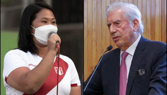 Mario Vargas Llosa invita a Keiko Fujimori a participar en foro en Ecuador el próximo domingo 23 de mayo