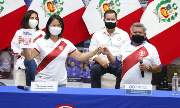 César Acuña tras respaldo a Keiko Fujimori: “No quiero un gobierno de izquierda, ni estatista”