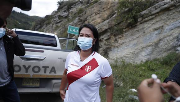 Keiko Fujimori sobre el debate en Chota: “Me voy a presentar de todas maneras a la 1 de la tarde”