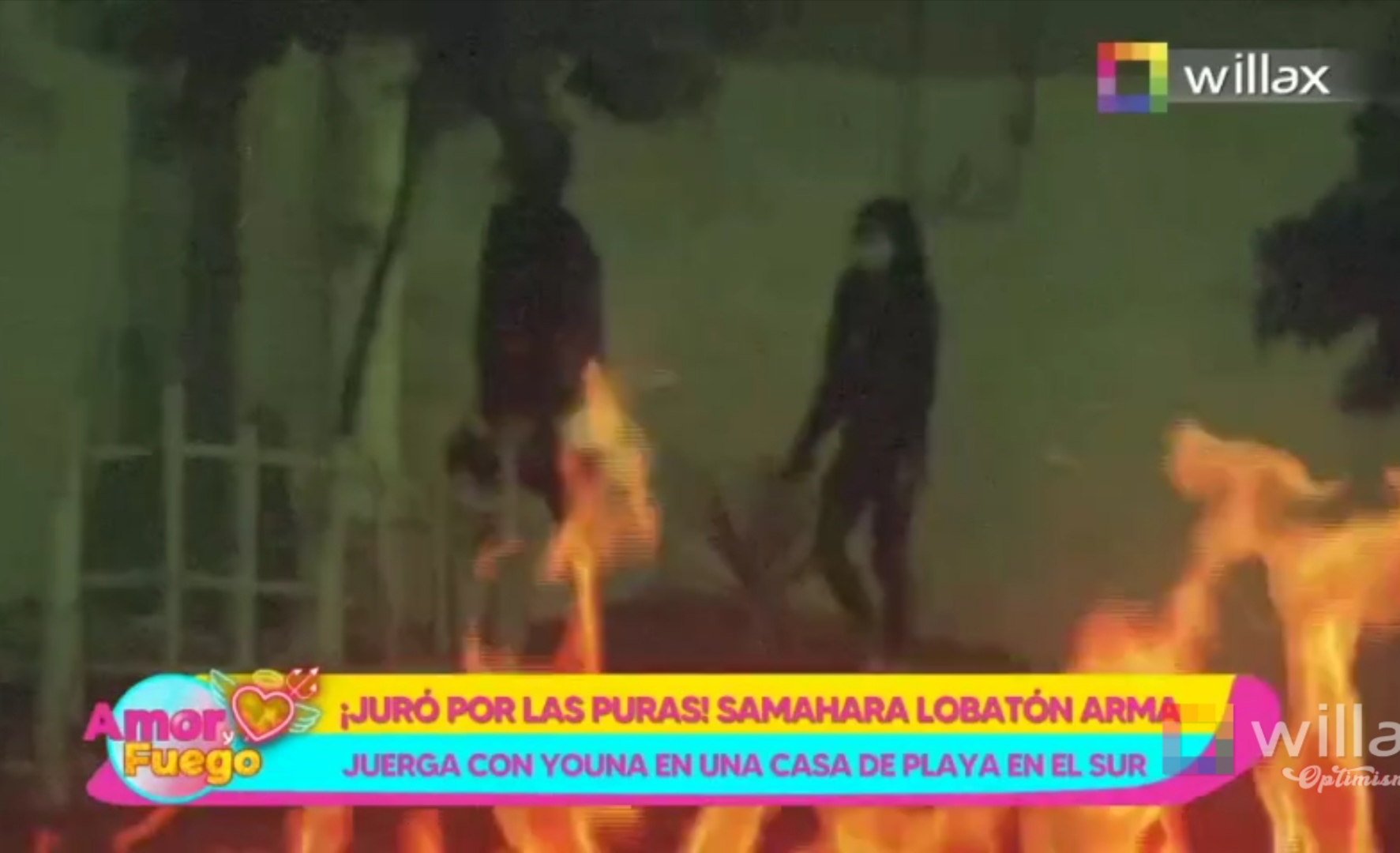 Amor y Fuego: ¡Juró por las puras! Samahara Lobatón arma juerga con "Youna" en una casa de playa en el sur