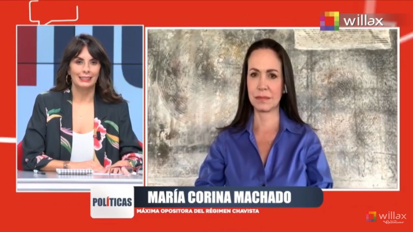 María Corina Machado: “El 6 de junio, el Perú decide su destino por muchas generaciones”