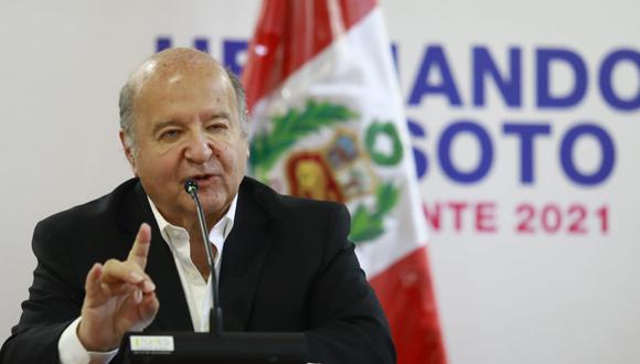 Hernando de Soto: Estoy insatisfecho, debate entre Castillo y Fujimori fue lamentable