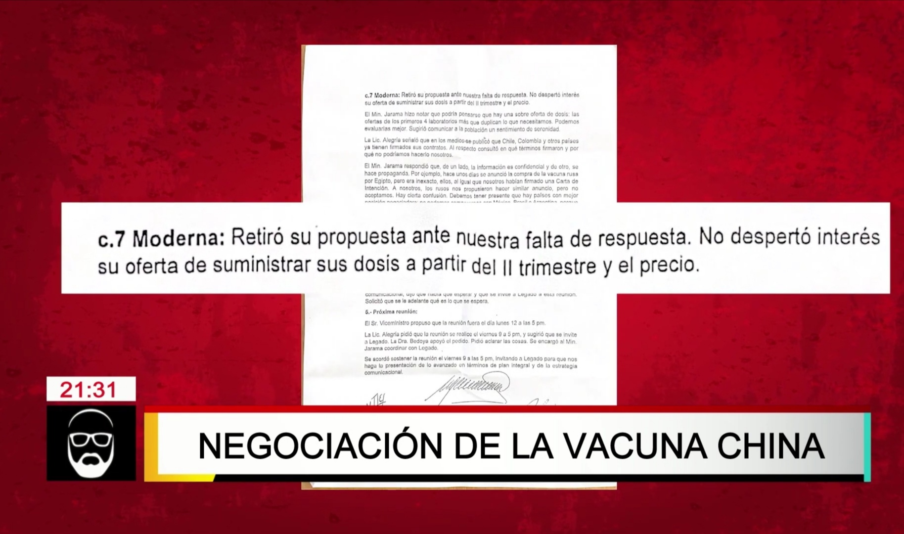 Portada: Beto a Saber: La negociación de la vacuna china