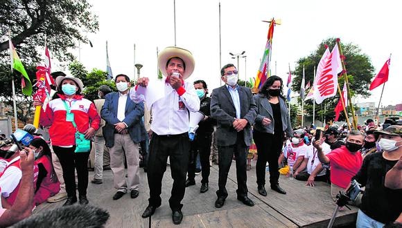 Portada: Pedro Castillo responde sobre audio de Bermejo: "En la tarde haremos esa aclaración"