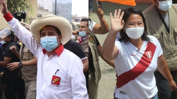 Pedro Castillo y Keiko Fujimori retoman actividades proselitistas en regiones tras presentar sus equipos técnicos