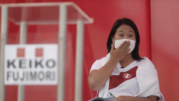 Portada: Keiko Fujimori: "Castillo propuso este debate y no cumplió con su palabra"