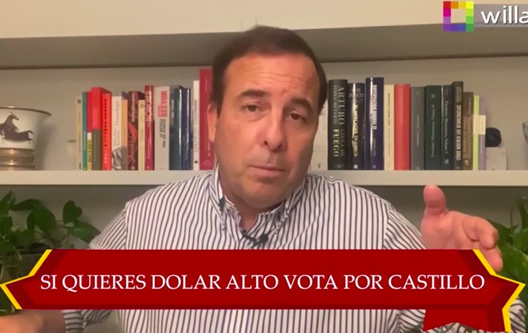 A. Mariátegui: "Imagínense a Juan Pari como ministro de Economía"
