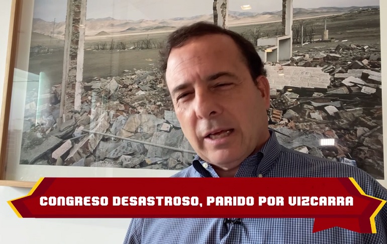 Portada: Aldo Mariátegui: Te maldigo Martín Vizcarra por dejar este Congreso