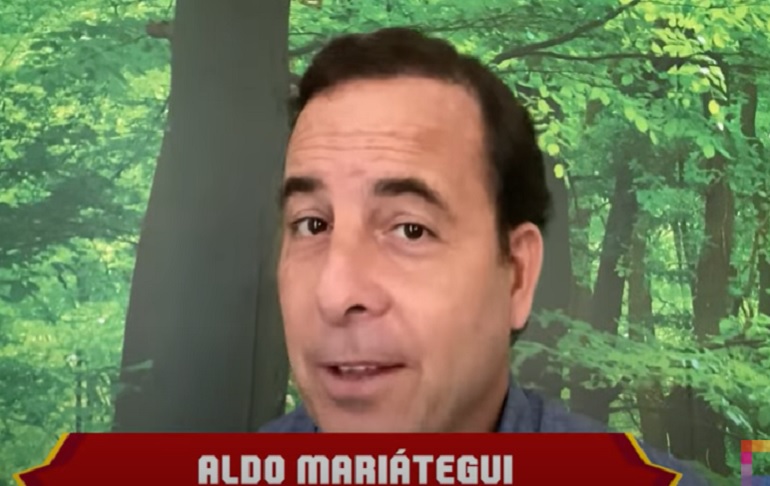 Aldo Mariategui sobre agresiones a periodistas: "Miren ese monstruito que se está viniendo"
