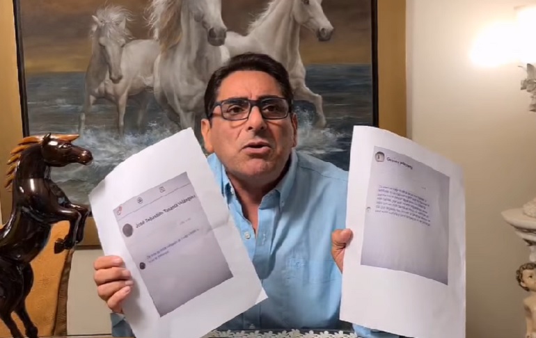 Portada: Carlos Álvarez denuncia que seguidores de Vladimir Cerrón y Pedro Castillo lo amenazan [VIDEO]