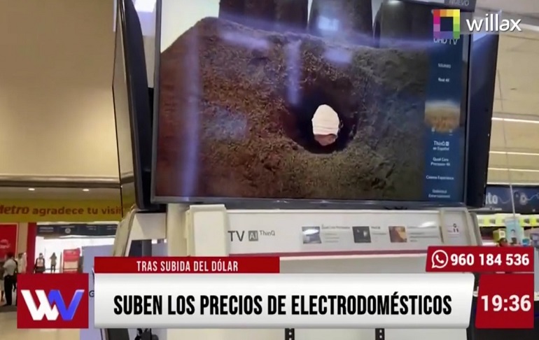 Suben electrodomésticos por dólar