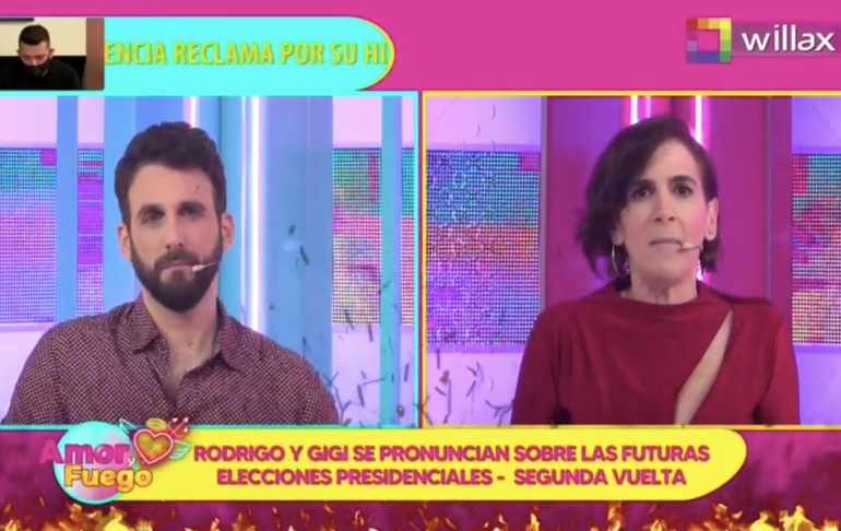 Portada: Gigi Mitre: "Me voy a tomar un gravol y votaré por Keiko Fujimori"