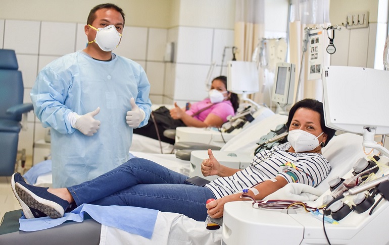 INSN San Borja: Segunda ola de COVID-19 reduce en 40% la afluencia de donantes voluntarios de sangre
