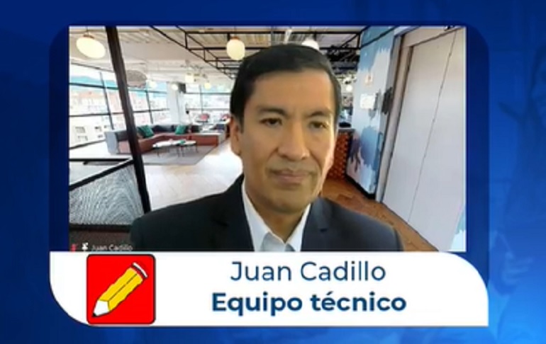 Juan Cadillo, integrante del equipo técnico de Perú Libre en tema de Educación: Garantizaremos el acceso a internet en todas las escuelas del país