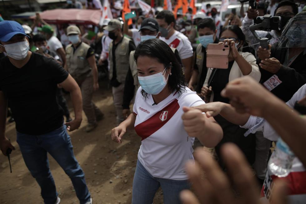 Keiko Fujimori: "No tenemos miedo al terrorismo y la mejor demostración es acudir a votar el 6 de junio"