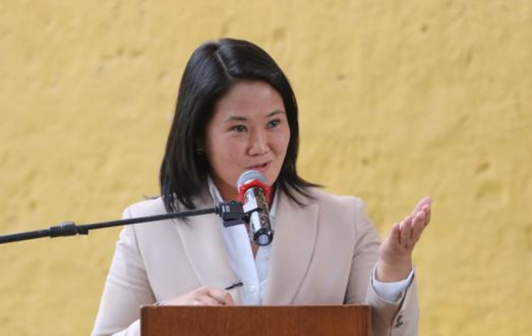 Keiko Fujimori pidió perdón tras firmar el Juramento por el Perú: "Reconozco que en el pasado mi partido y yo no estuvimos a la altura"