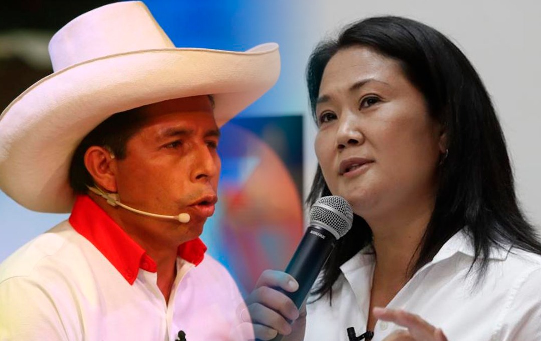 Portada: Keiko Fujimori reitera que este sábado esperará, a las 3 p.m., a Pedro Castillo en el penal de Santa Mónica para debatir