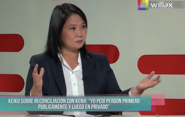 Portada: Keiko Fujimori: Kenji me ha perdonado