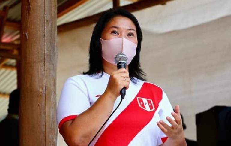 Keiko Fujimori: Espero llegar a ser presidenta del Perú y el 29 de julio del año 2026 nuevamente me pondré a derecho de la justicia