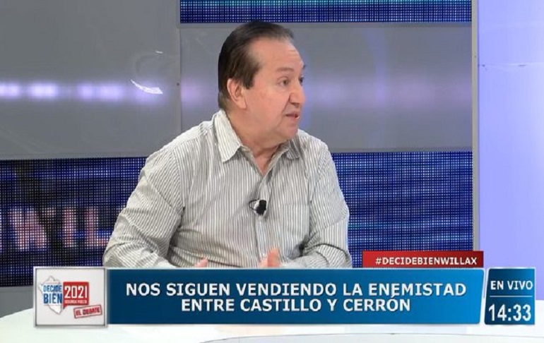 Portada: Luis Benavente: "La ruptura entre Castillo y Cerrón es algo montado para las tribunas"