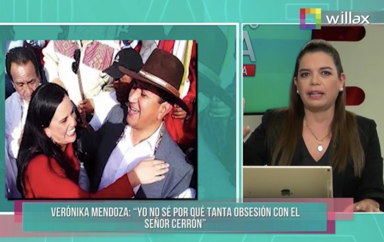 Portada: Verónika Mendoza saca cara por Perú Libre: No sé por qué tanta obsesión con Vladimir Cerrón