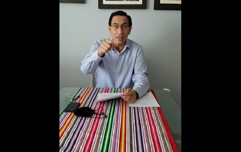 Martín Vizcarra: Terceras personas me pidieron medio millón de dólares para anular mi inhabilitación política