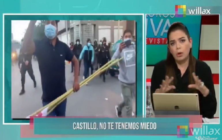 Portada: Milagros Leiva sobre ataques de simpatizantes de Perú Libre a la prensa: Si le pasa algo a un reportero será culpa de Pedro Castillo