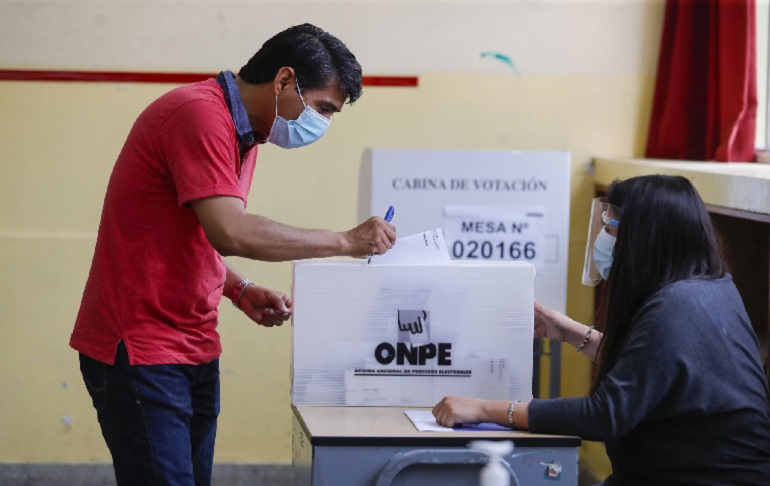 ONPE sugiere un nuevo horario del voto escalonado para la segunda vuelta electoral