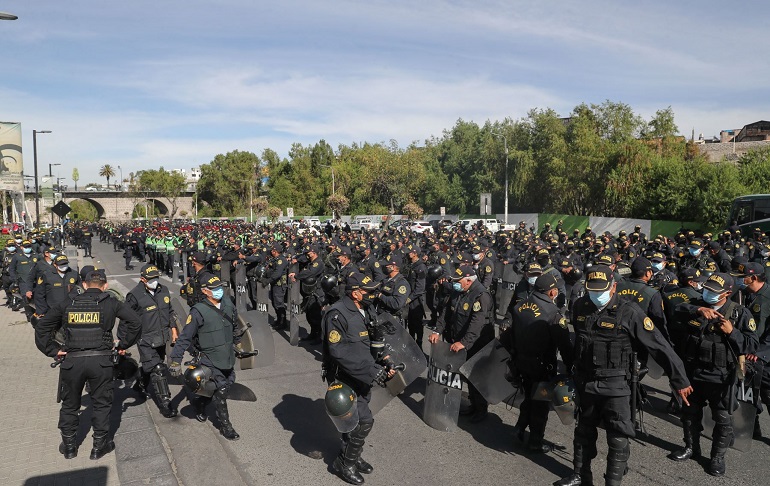 Portada: César Cervantes: Se han desplegado 4 mil efectivos policiales para el debate presidencial