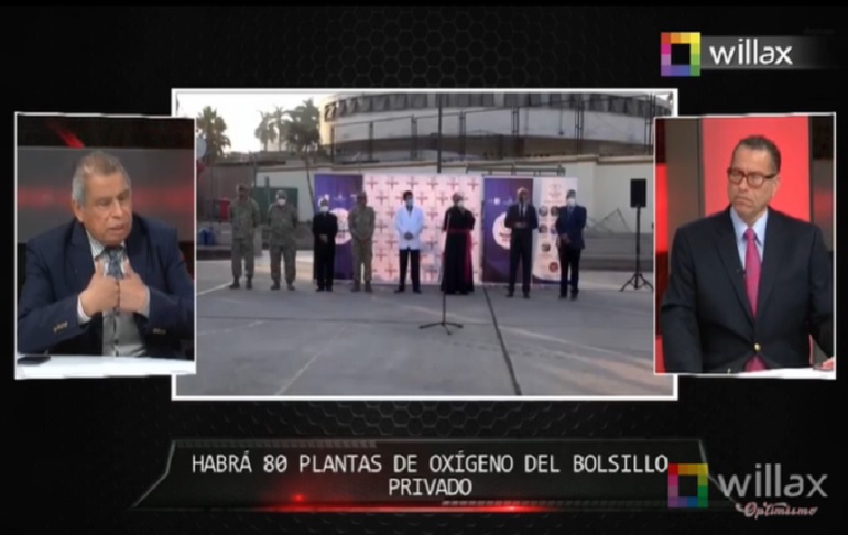 Ricardo Márquez: Vamos a entregar, como Respira Perú, la planta de oxígeno 80