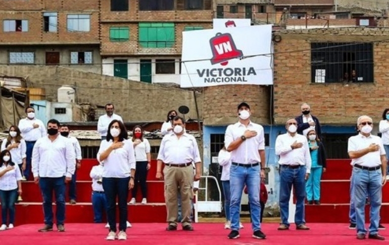 Victoria Nacional anuncia su apoyo a la candidatura de Keiko Fujimori