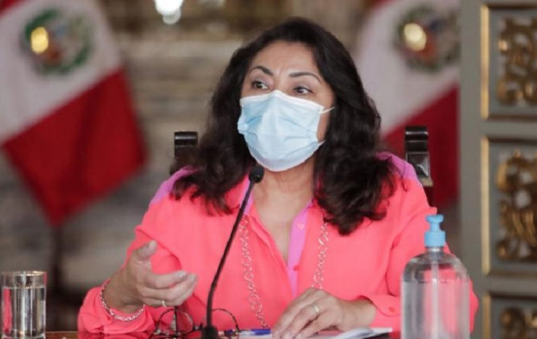 Portada: Violeta Bermúdez informará acuerdos asumidos en Consejo de Ministros frente a la pandemia