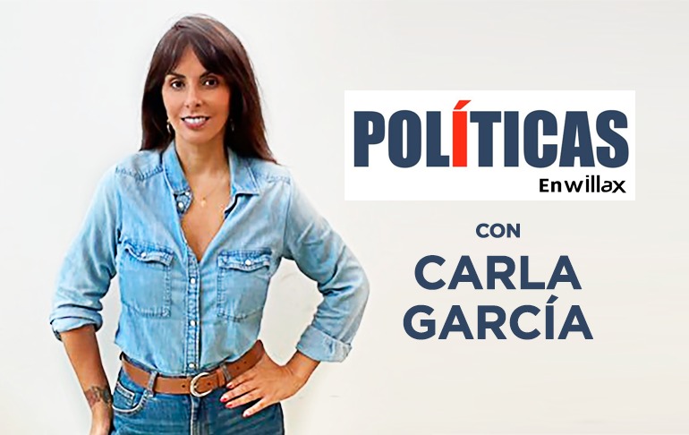 Portada: Carla García estrena programa político este sábado por Willax Televisión