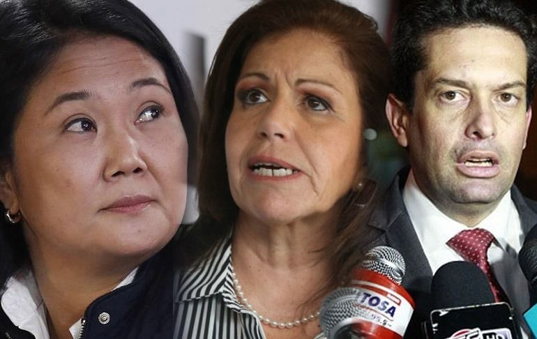 Portada: PJ determina que Keiko Fujimori no podrá comunicarse con Miki Torres y Lourdes Flores Nano