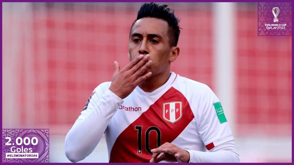 FIFA saludó a Christian Cueva tras anotar el gol 2000 en las eliminatorias