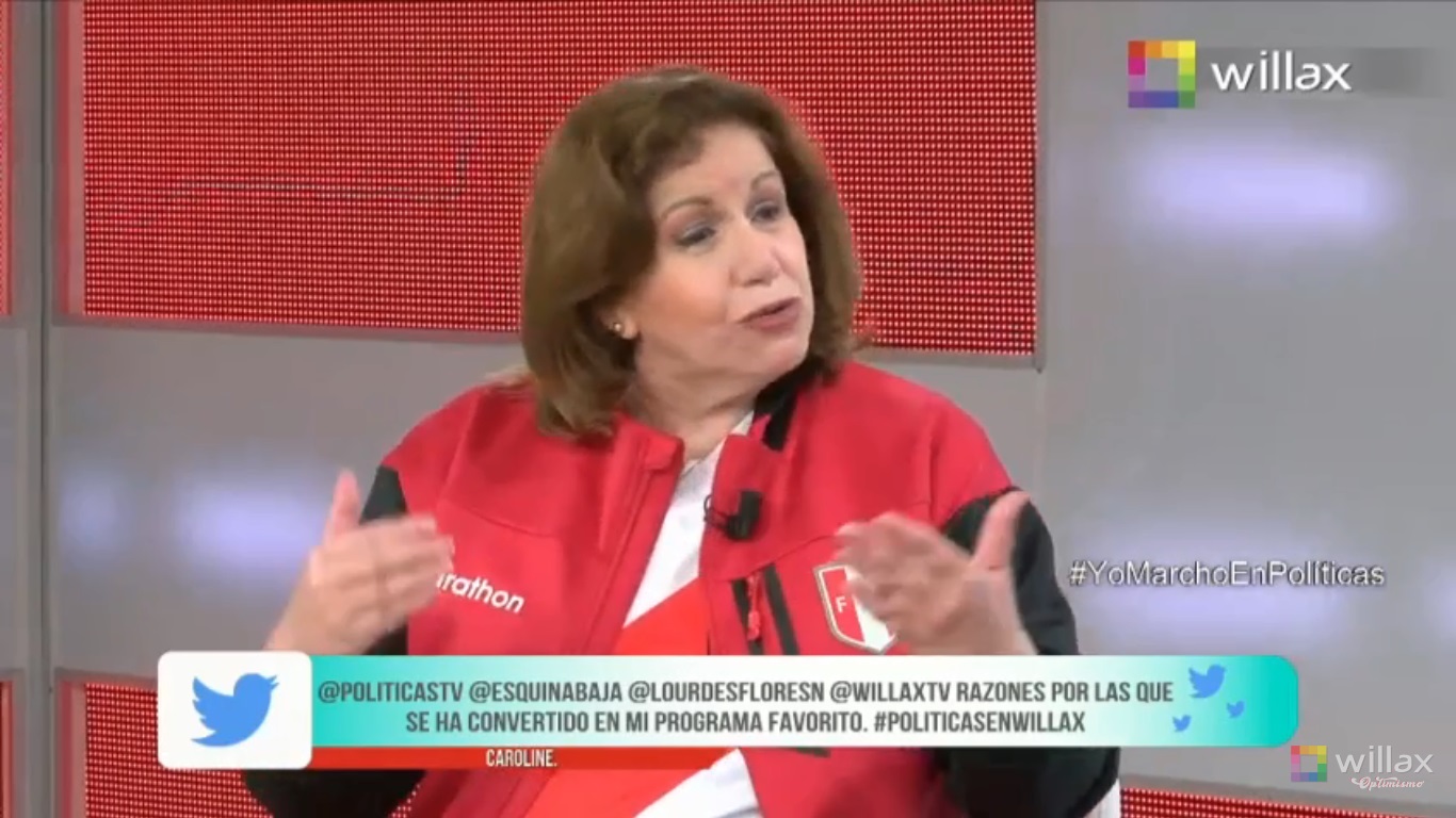 Lourdes Flores Nano: “Lo mejor para el Perú es que agotemos los esfuerzos para mostrar la transparencia”