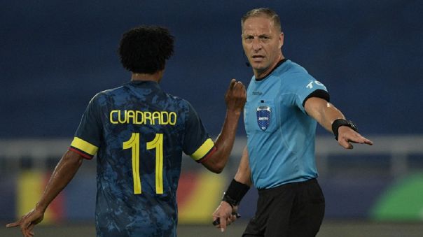 Portada: Colombia pidió suspensión de árbitro Pitana por convalidar empate con Brasil