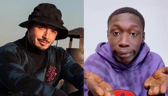 J Balvin y el tiktoker Khaby Lame se unen para anunciar una colaboración inédita