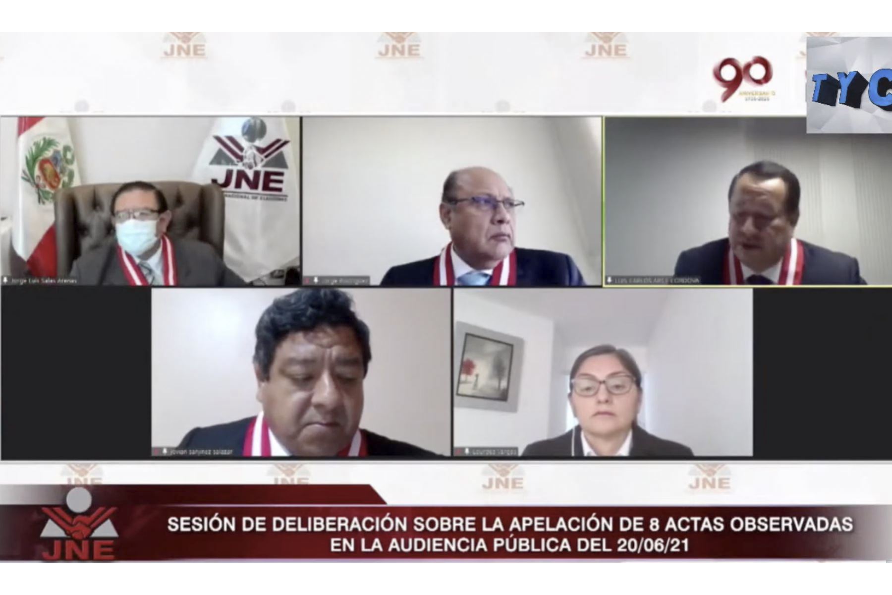 JNE declaró infundados 10 expedientes de apelación de Fuerza Popular por actas de sufragio