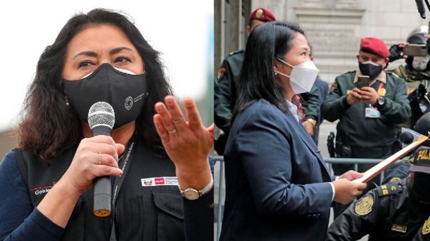 Violeta Bermúdez dijo que la solicitud de Keiko Fujimori será respondida: "Tenemos que esperar el resultado del JNE"