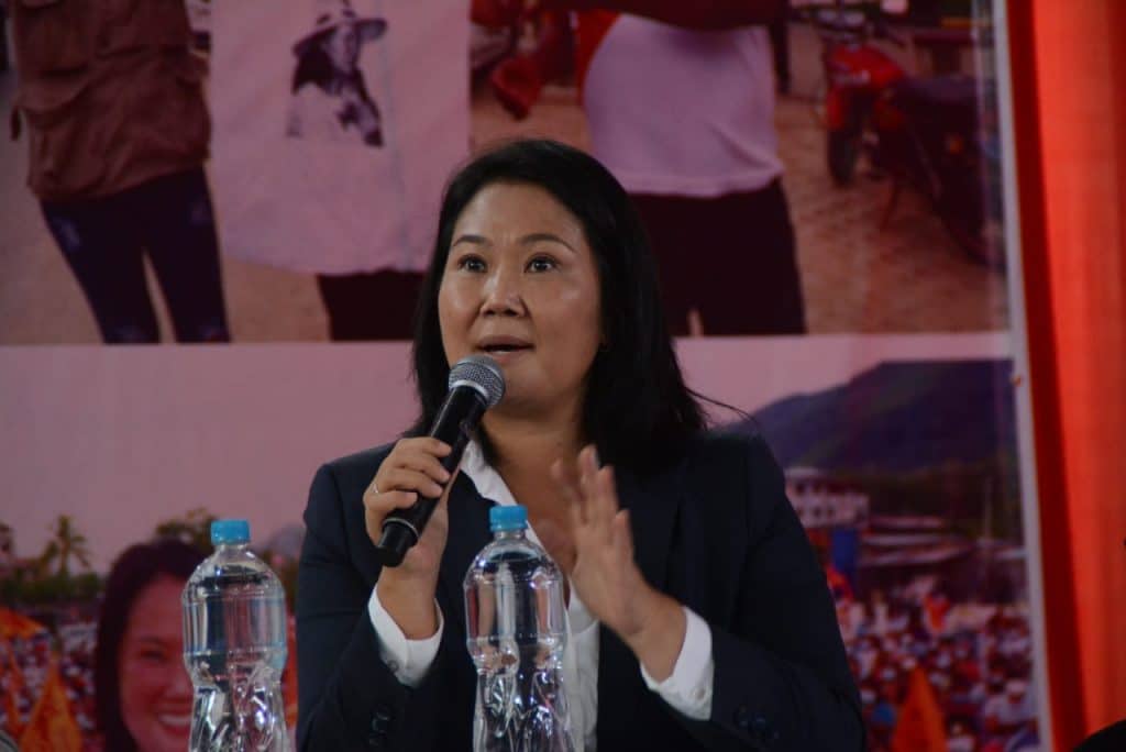Portada: Keiko Fujimori: “Hay claras denuncias de irregularidades, de manipulación planificada por Perú Libre”