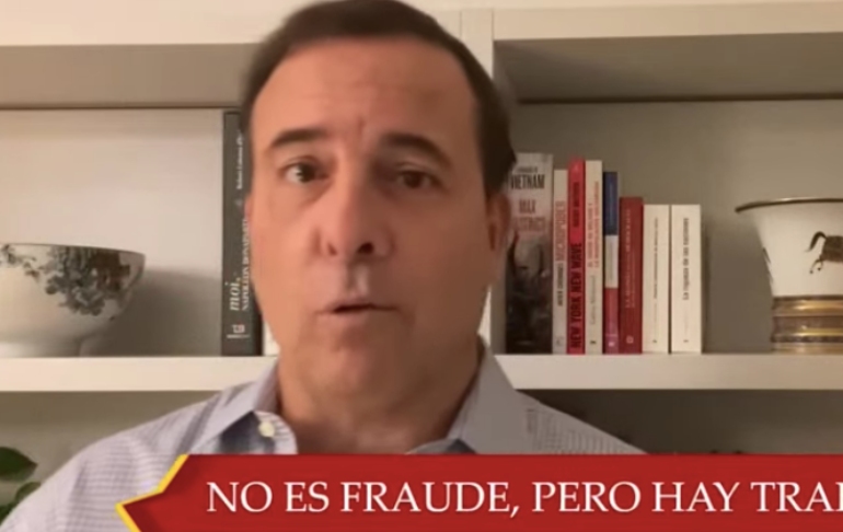 Portada: A. Mariátegui: "Si la situación fuera al revés, estarían todos los rojos gritando fraude y quemando llantas"