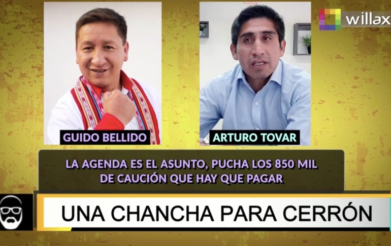 Portada: Guido Bellido y Arturo Cárdenas hablan sobre recolectar S/850 mil para evitar que Vladimir Cerrón vaya a prisión | AUDIO
