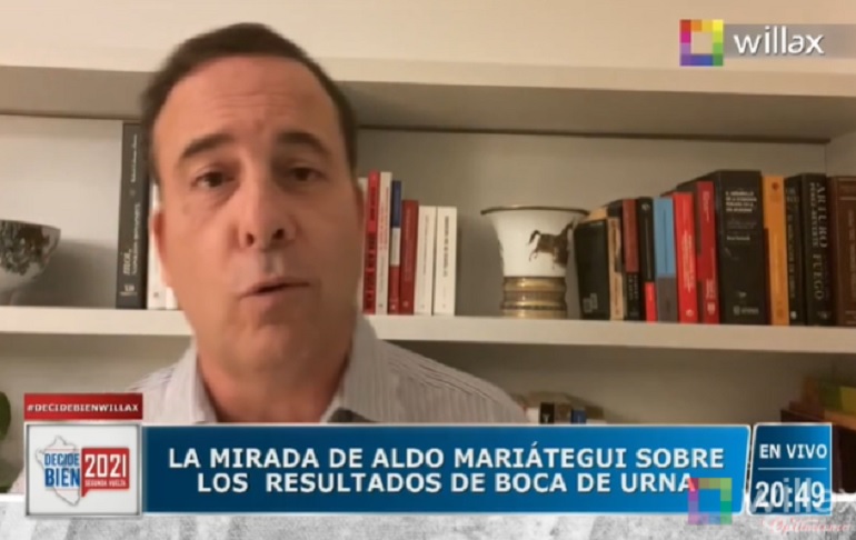 Portada: Aldo Mariátegui sobre la presencia del adulto mayor en las elecciones: "Eso ha marcado la diferencia"